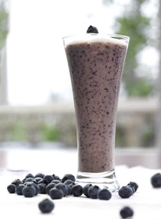 Blueberry Hemp Smoothie