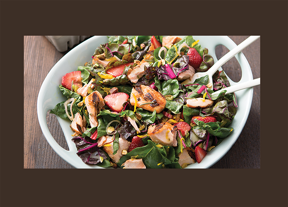 rainbow chard salad