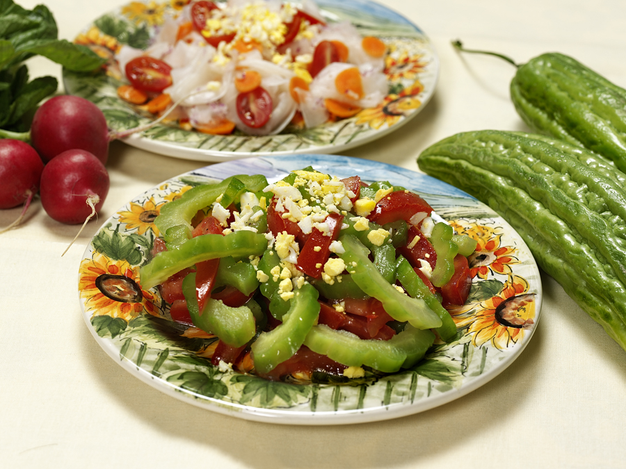 Bitter Melon and Radish Salad