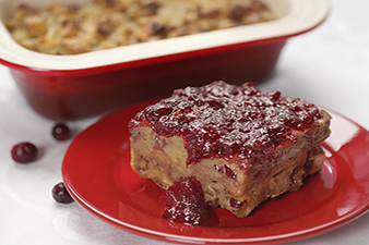 Cranberry Bread Pudding foodtrients