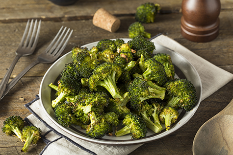 Organic Green Roasted Broccoli Florets