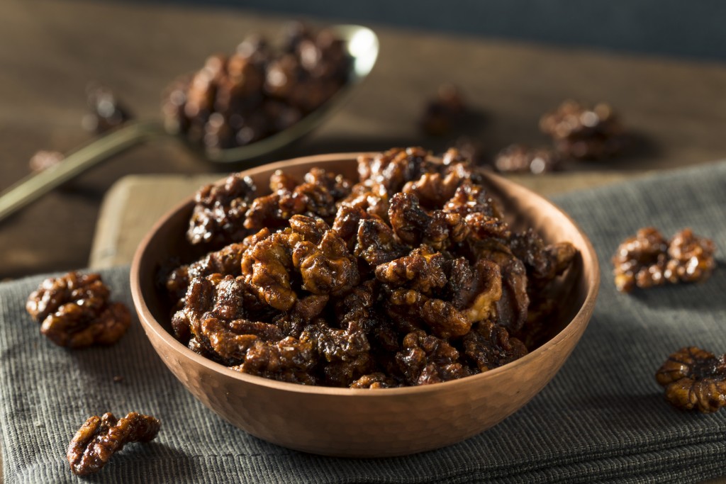 Sweet Homemade Candied Walnuts