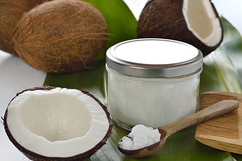 Coconuts and organic coconut oil