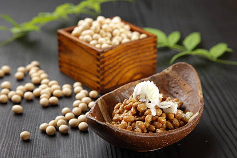 fremented soy beans "NATTO"