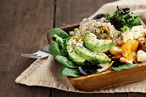 Avocado and Quinoa Salad with Chia Seed