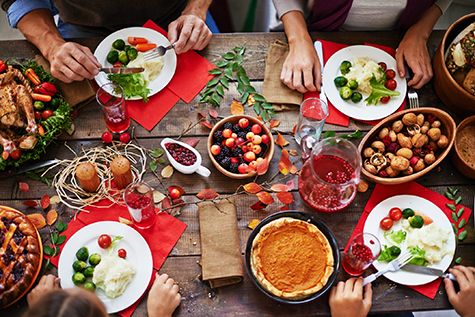 Thanksgiving feast