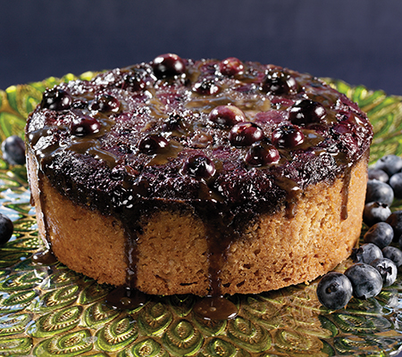 blueberry upside down cake